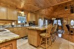 Kitchen Area Open To The Dining Room