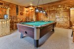 Lower Level Pool Table Area