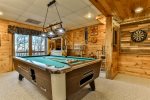 Game Room With Wet Bar Area