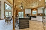Fully Stocked Chef`s Style Kitchen 