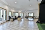 Lower Level Living Space/ Game Room 