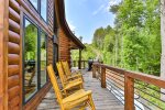 Front Porch Rocking To The Sound Of Mountaintown Creek 