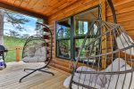 Outdoor Seating and Grilling Off The Living Room 