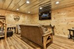 Lower Level Living Area- The Perfect Place For Movie Night 