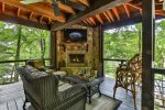 Outdoor Wood Burning Fireplace 