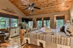 Upper Level Queen Bedroom 