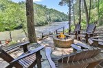 Riverside Firepit Area. The Perfect Area For Families 