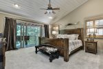 Upper Level Primary Suite With King Bed & Deck Access 