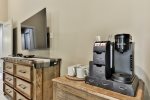 Private Coffee Station In The Upper Level 