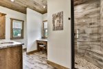 Master Bathroom With Walk In Shower 