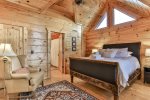 Upper Level Queen Bedroom With Private Bathroom 