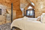 Upper Level Queen Bedroom With Private Bathroom 