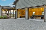 Game Room Located In The Garage 
