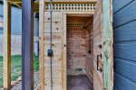 Outdoor Shower On The Lower Level 