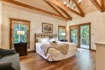 Upper Level King Private Master Bedroom 