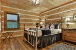 Lower Level Queen Bedroom With Private Bathroom 