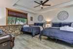 Lower Level Bedroom With 2 Queen Beds 