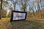 Outdoor Movie Projection Area 