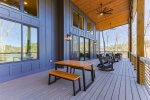 Main Level Living Deck With Outdoor Seating 