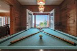 Game Room Overlooking The Mountains 