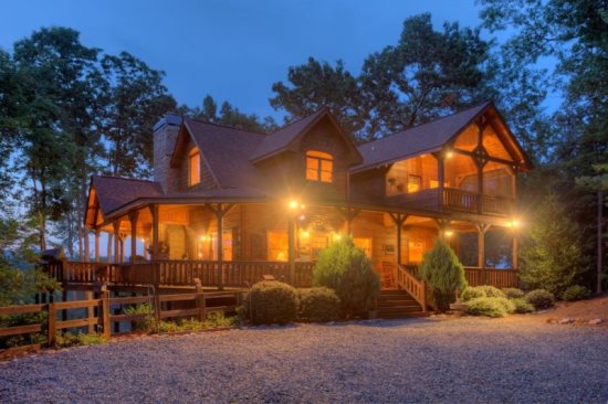 North Georgia Vacation Rentals Cabins In Ellijay Blue Sky