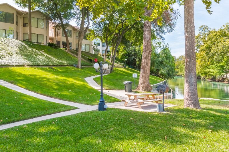 Comal River Vacation Condo with Amazing View in New Braunfels, Texas