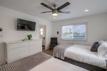 Mermaids Penthouse 2nd Bedroom with Private Bath, LCD TV, Fan & Lighting