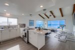 Mermaids Penthouse European High Gloss Kitchen facing West