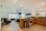 Ocean Front Lux Beach House-Studio Combo - 2 Bedrooms, 2 Baths, 2 Kitchens - Sleeps 10  - Professionally Cleaned