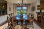 Dining Area- Seats 8 with Access to Deck and Gas Grill