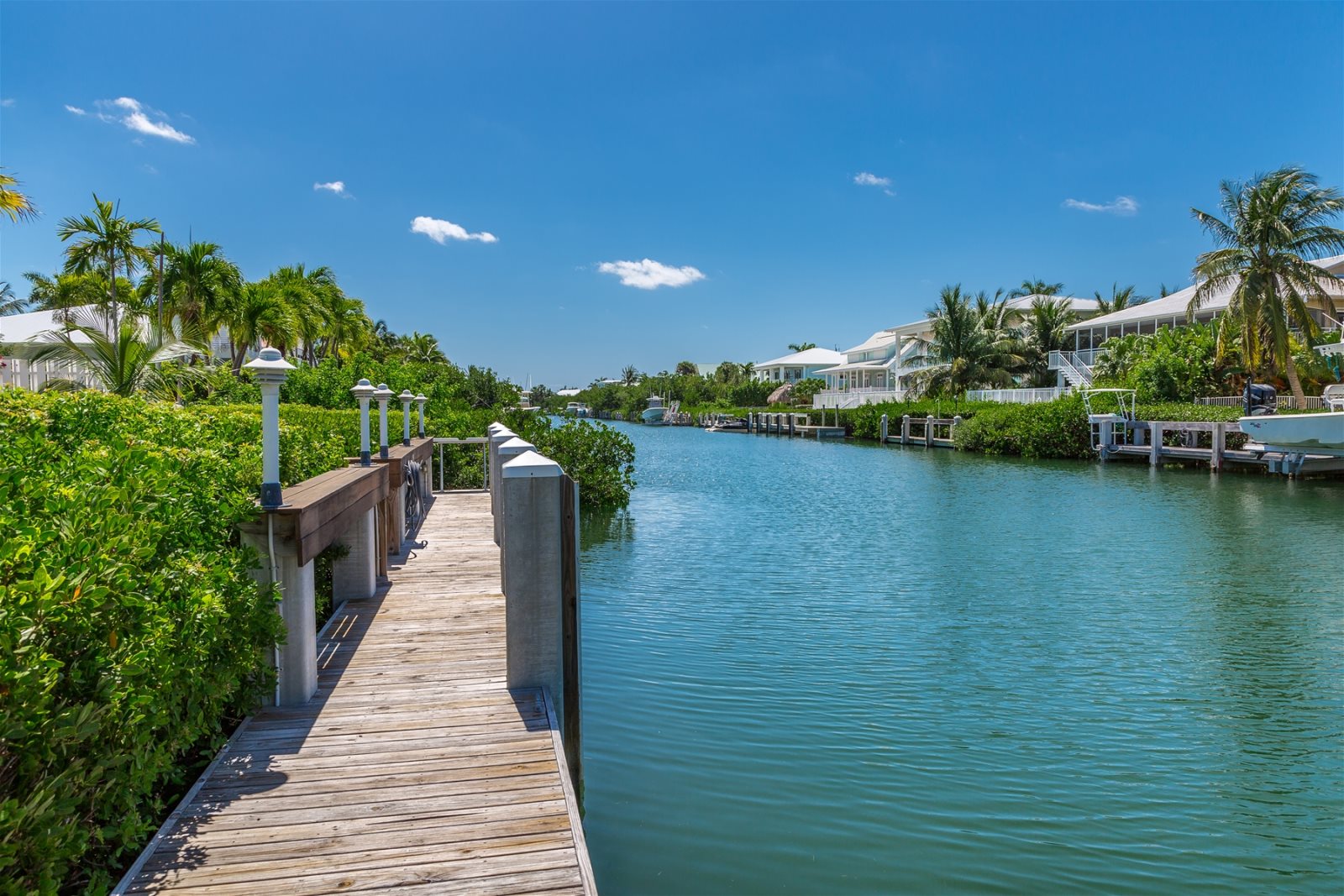 Florida Keys Vacation Rental Key Colony vacation rental boat dock