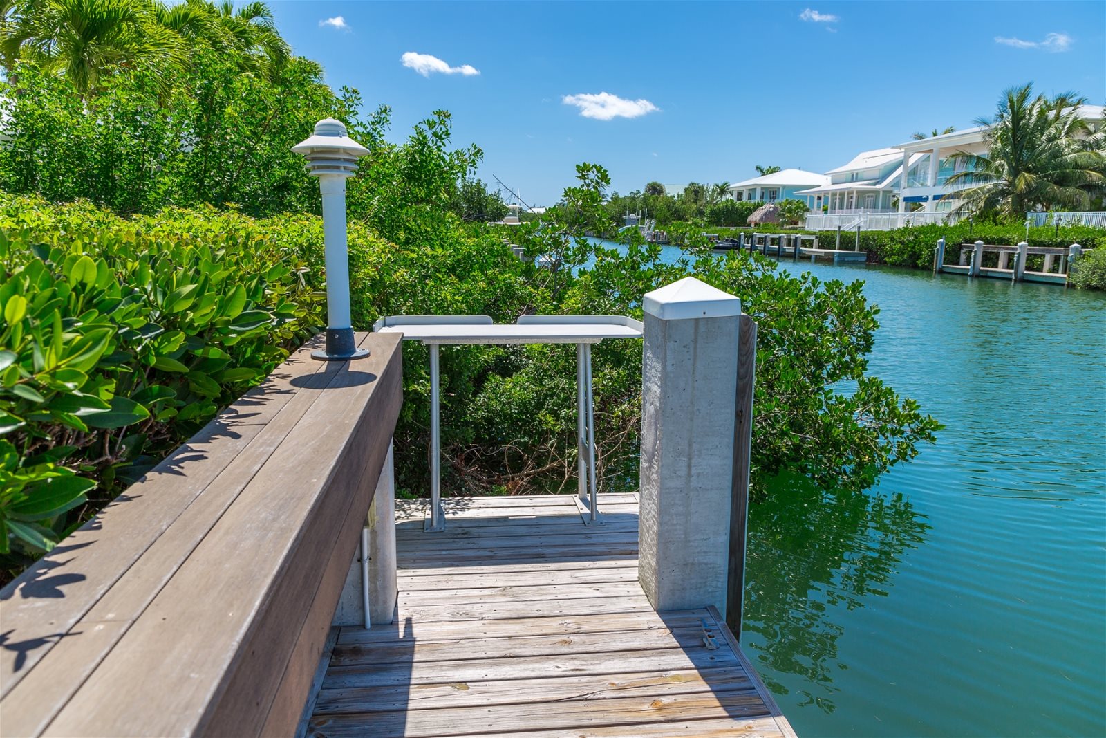 Florida Keys Vacation Rental Key Colony vacation rental boat dock
