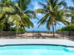 Poolside paradise just steps from the beach.