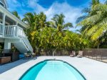 Private pool with optional heating.