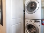 Convenience at its best  our fully equipped laundry area makes staying fresh 