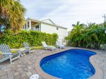 Refresh and unwind in your private saltwater pool.