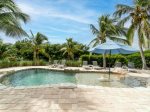 Pool with loungers.