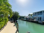 Canal leading to the open Atlantic. 