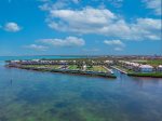 Aerial views of the Indigo Reef community.