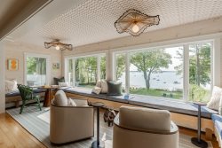 Fully Renovated 4 Bedroom, 5 Bath Oceanfront Home with Sprawling Outdoor Living Spaces Ideal for Summer in Southern Maine