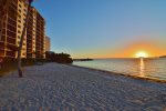 Private Beach Sunset