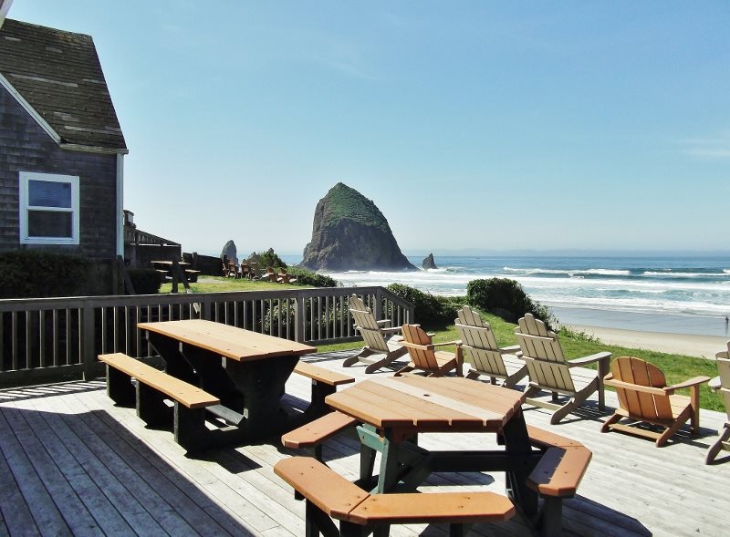4br Oceanfront Cannon Beach Home Beachfront Oregon Coast