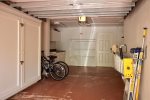 Garage for storage and 2nd laundry center