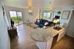 Living area and view