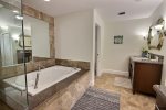 Oceanfront master ensuite