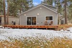 Large back deck
