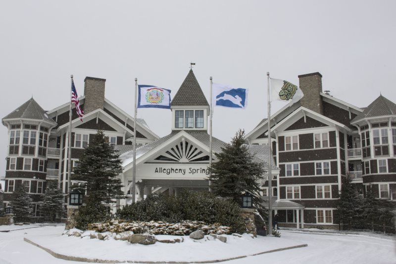 Snowshoe Properties, Allegheny Springs 445, Snowshoe WV, Skiin ski out