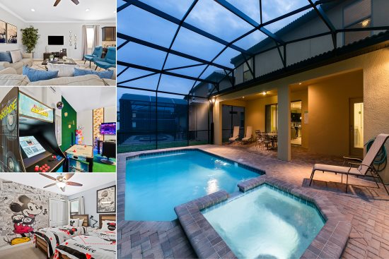 Luxury Villa Rentals Orlando 8 Bed Vacation Homes
