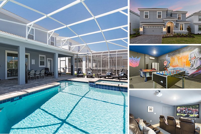 Champions Luxury 8 Bed Villa With Pool In The Retreat At Champions Gate