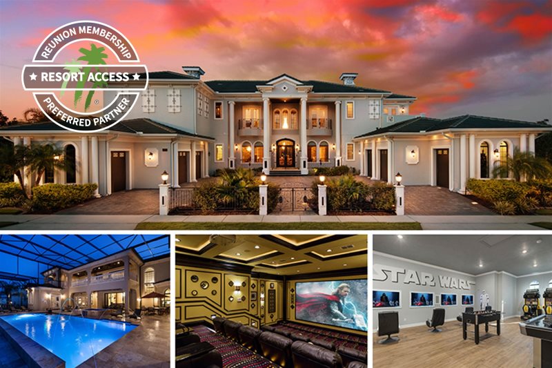 9 Bed Luxury Villa Rental In Reunion Resort Orlando